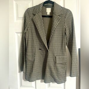 SOLD!!! Houndstooth h&m jacket